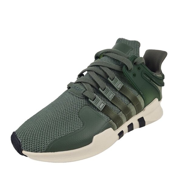 Adidas EQT Support ADV Originals Womens Green Running Sneakers - Picture 13 of 13